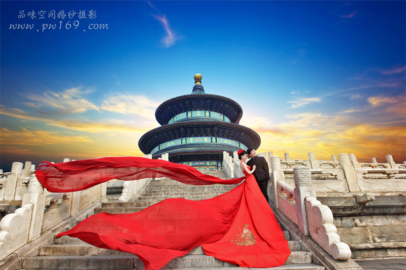 北京婚纱摄影；主题婚纱照风格大发彩票(图4)